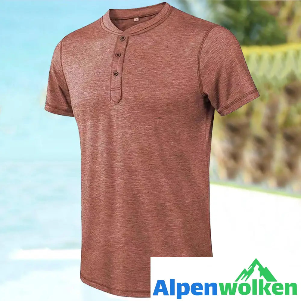 Alpenwolken - Vintages einfaches T-Shirt