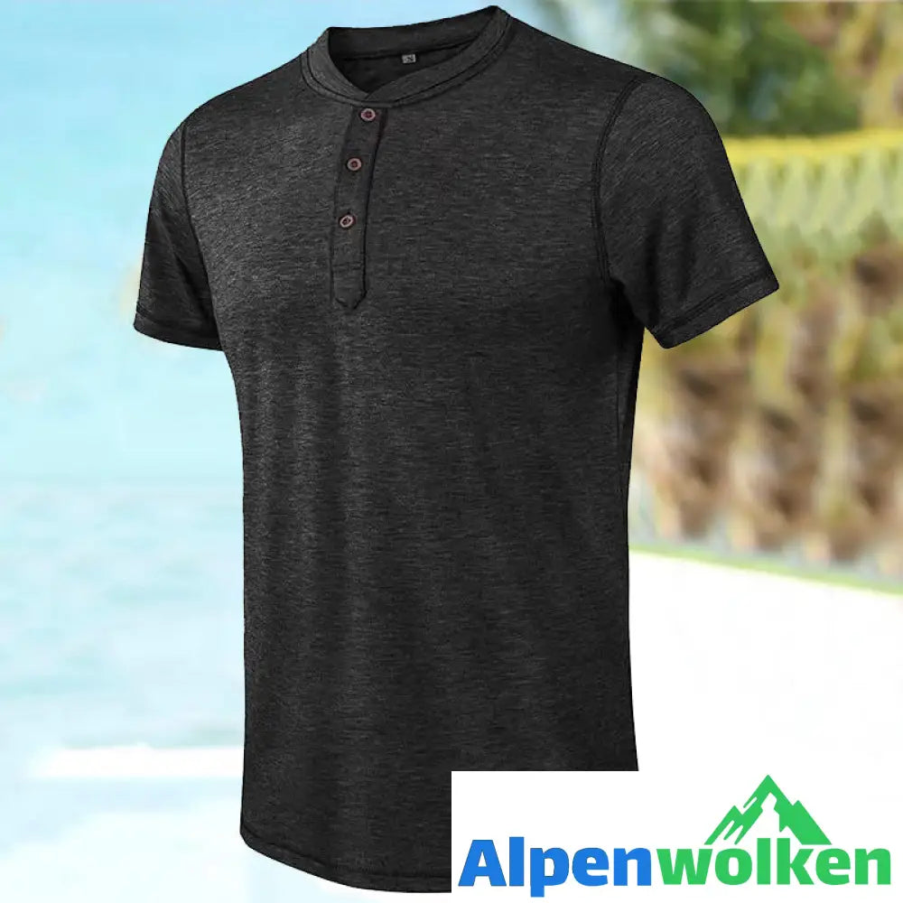 Alpenwolken - Vintages einfaches T-Shirt