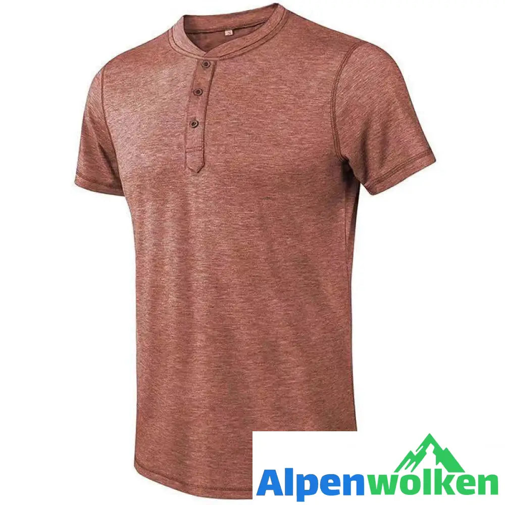 Alpenwolken - Vintages einfaches T-Shirt