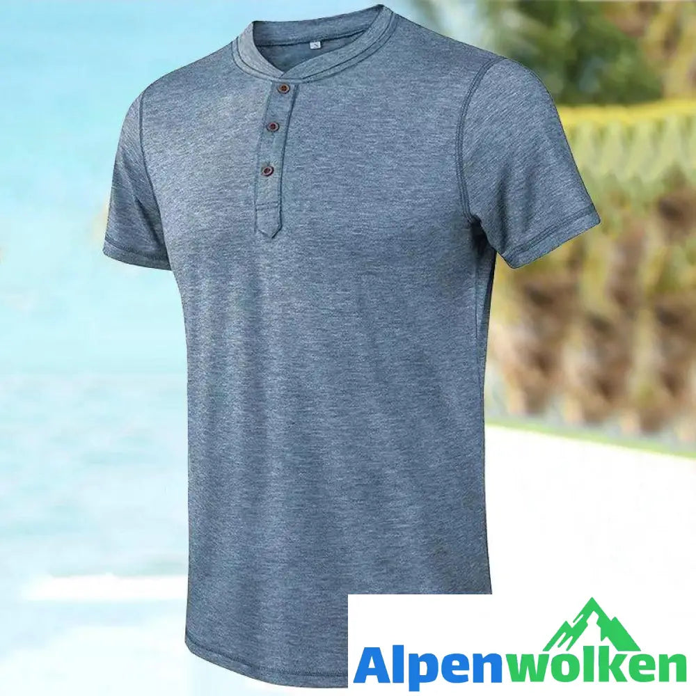 Alpenwolken - Vintages einfaches T-Shirt