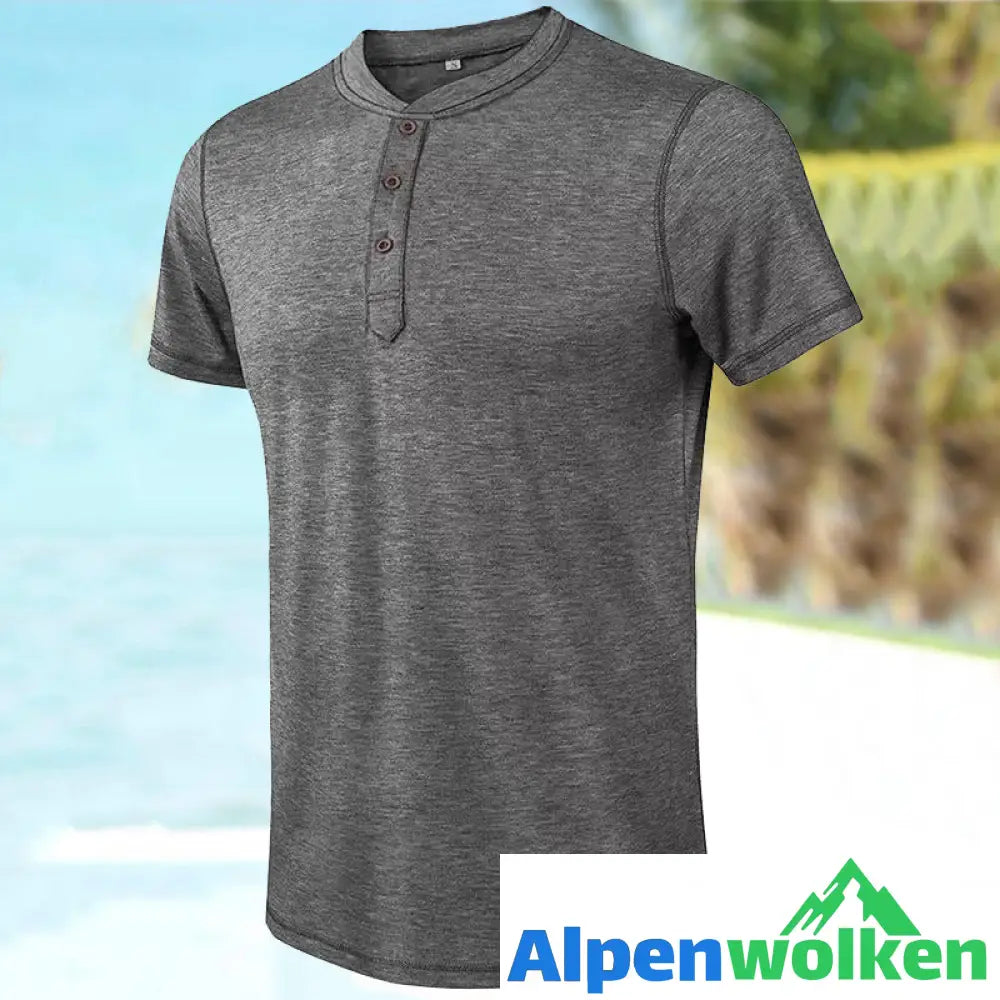 Alpenwolken - Vintages einfaches T-Shirt