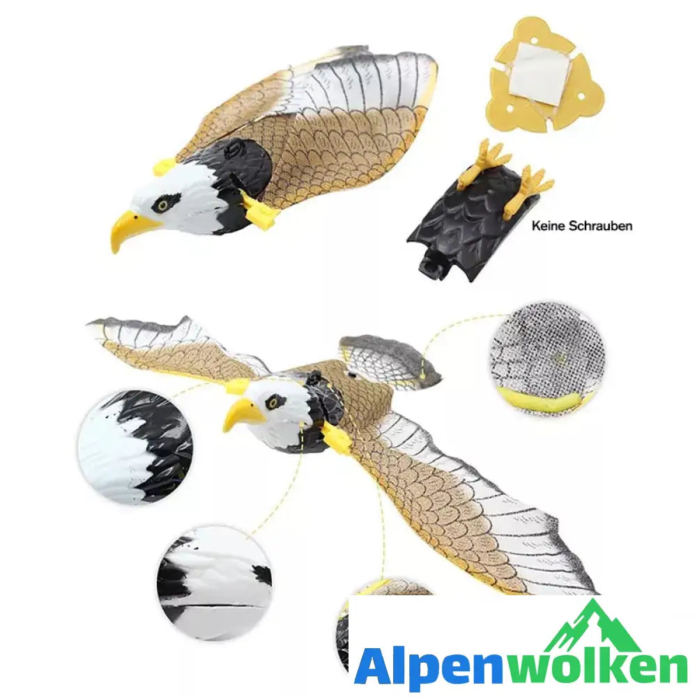 Alpenwolken - Vogelsimulation Interaktives hängendes fliegendes Spielzeug