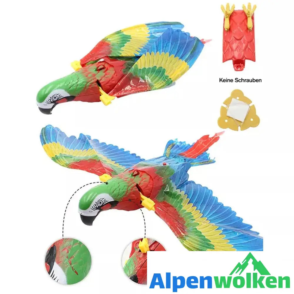 Alpenwolken - Vogelsimulation Interaktives hängendes fliegendes Spielzeug