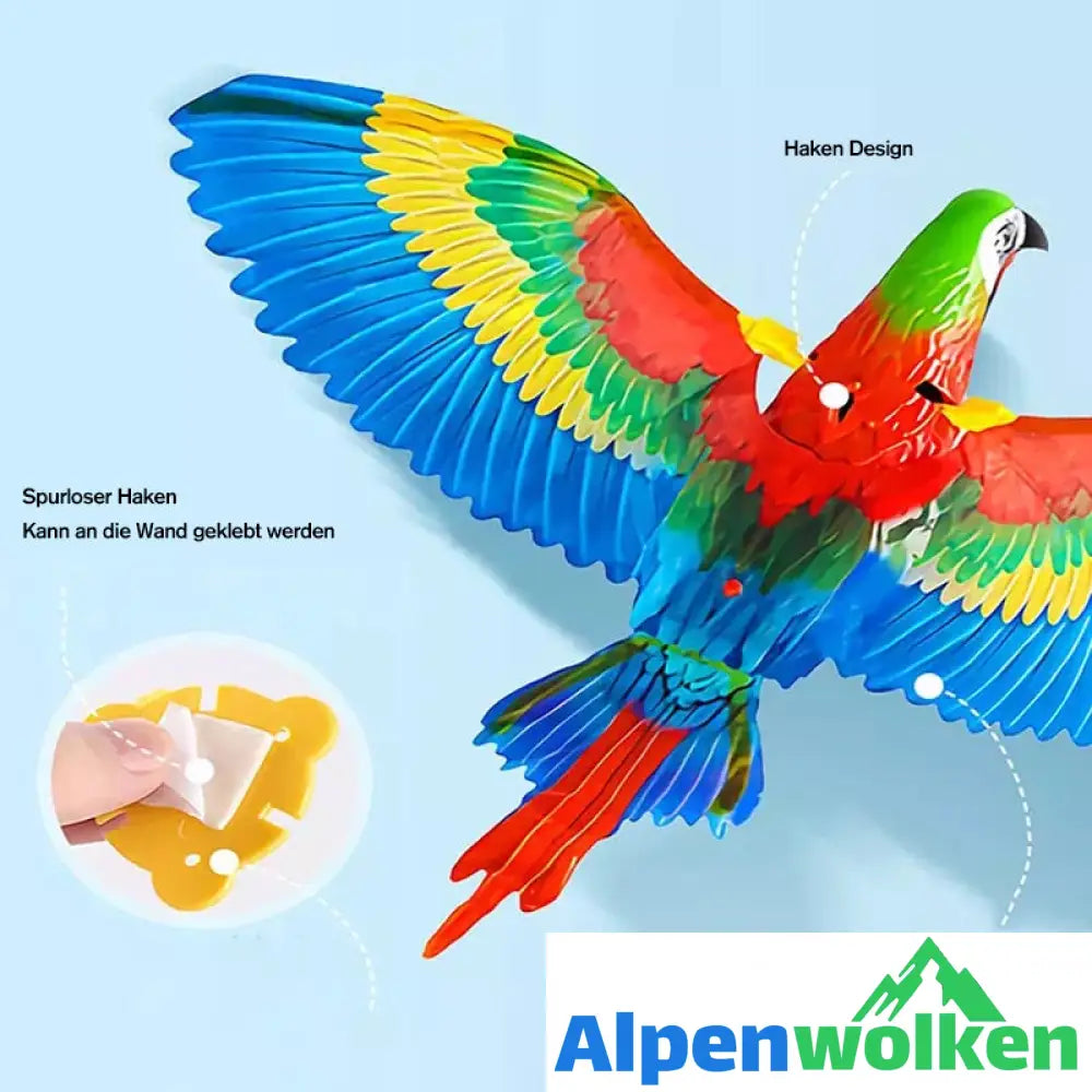 Alpenwolken - Vogelsimulation Interaktives hängendes fliegendes Spielzeug