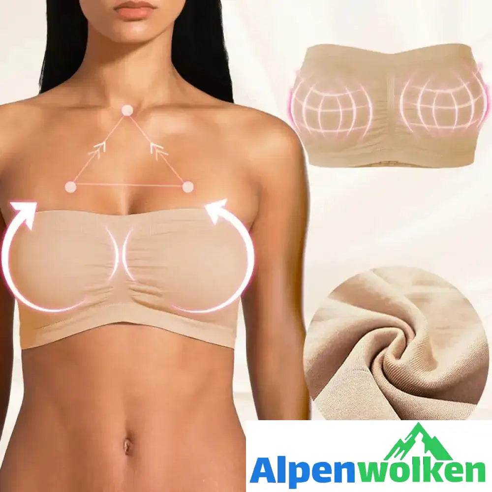 Alpenwolken - Volle Unterstützung Nahtloses Bandeau