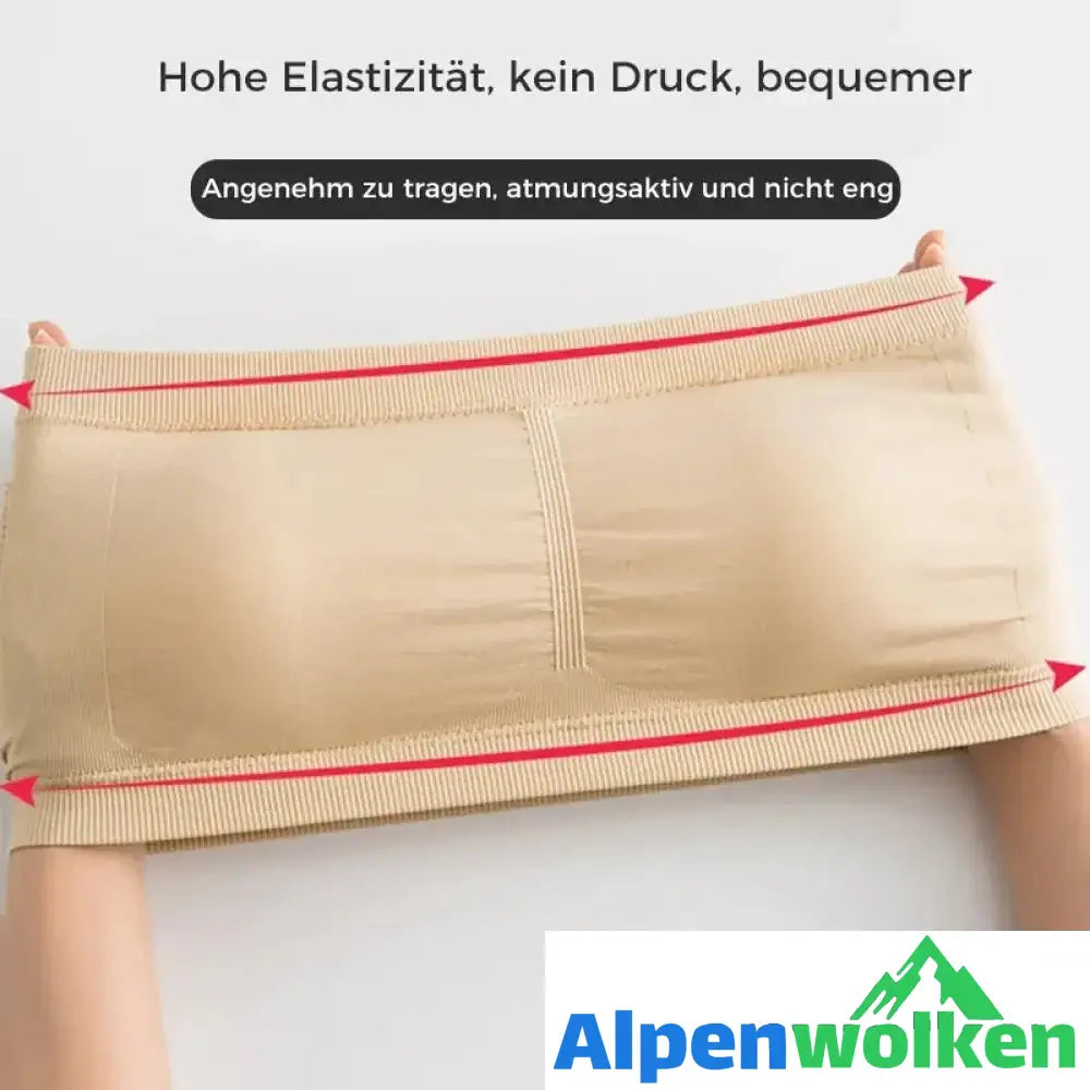 Alpenwolken - Volle Unterstützung Nahtloses Bandeau