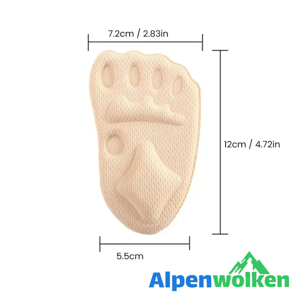 Alpenwolken - Vordere Fußpolster