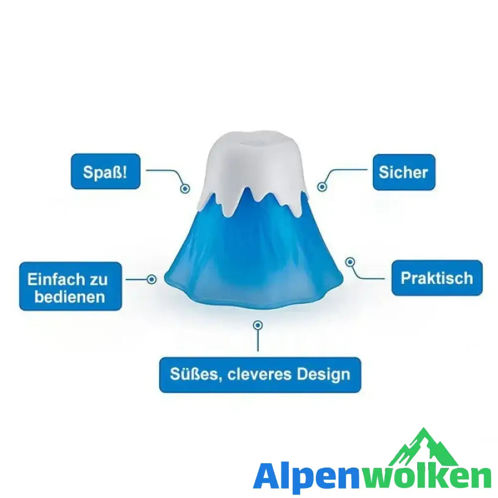 Alpenwolken - Vulkan Mikrowellenreiniger