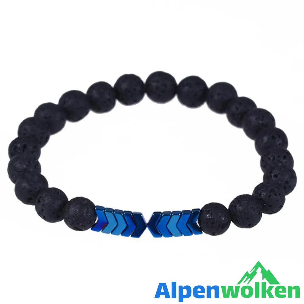 Alpenwolken - Vulkanstein Energie Armband