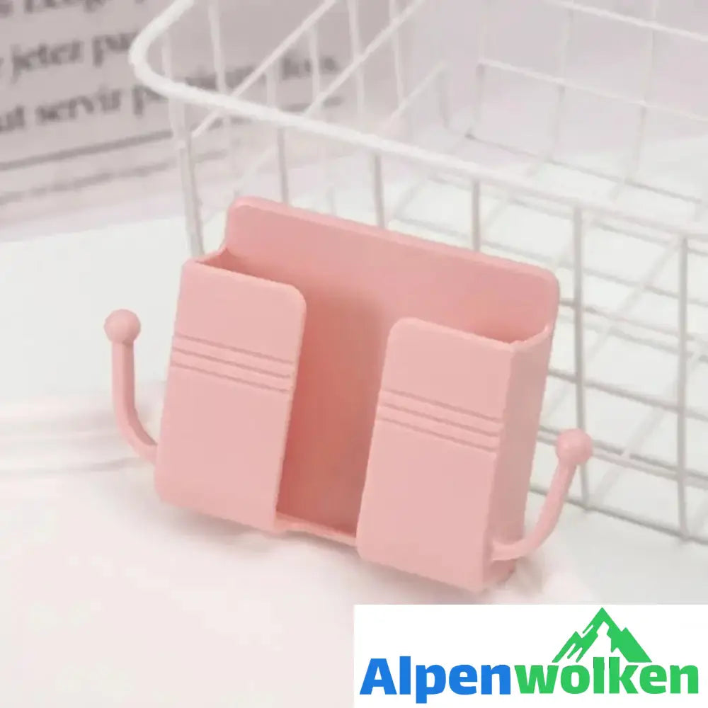 Alpenwolken - Wandmontierte Aufbewahrungsbox Rosa