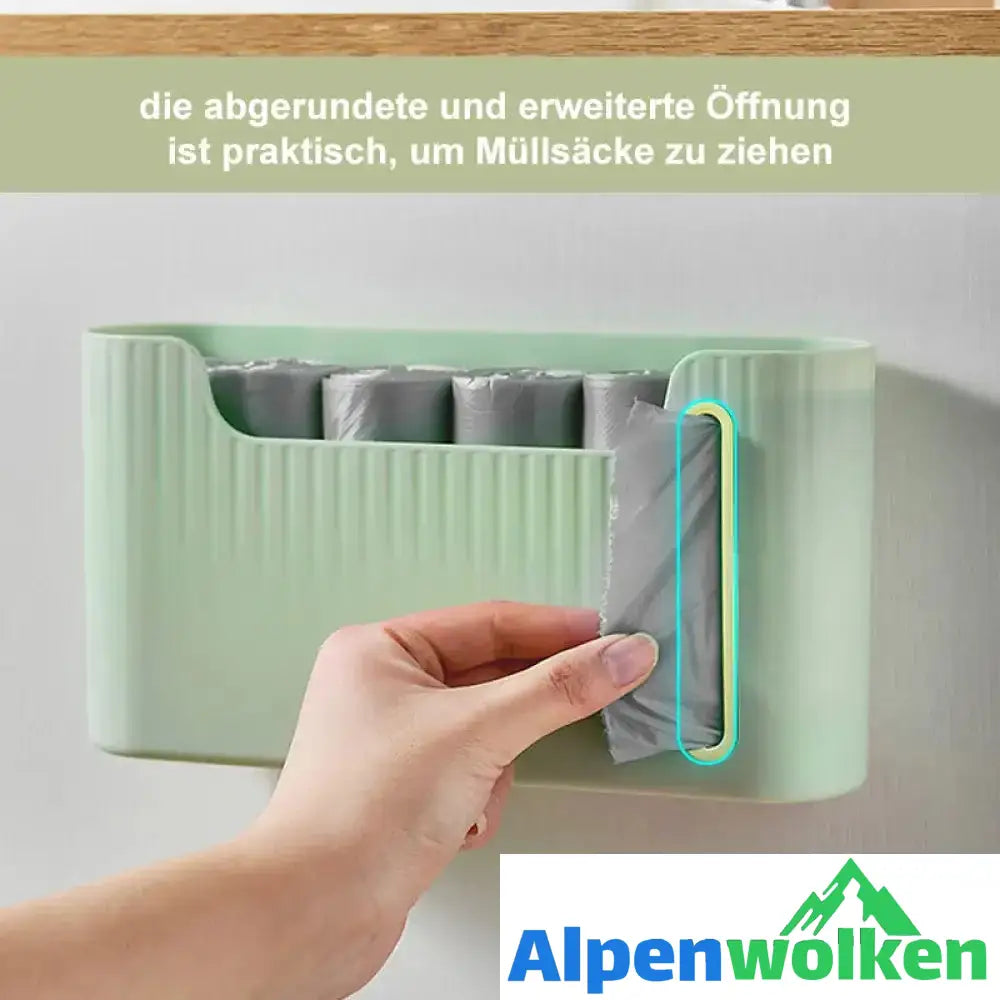 Alpenwolken - Wandmontierter Abfallsack-Organisator