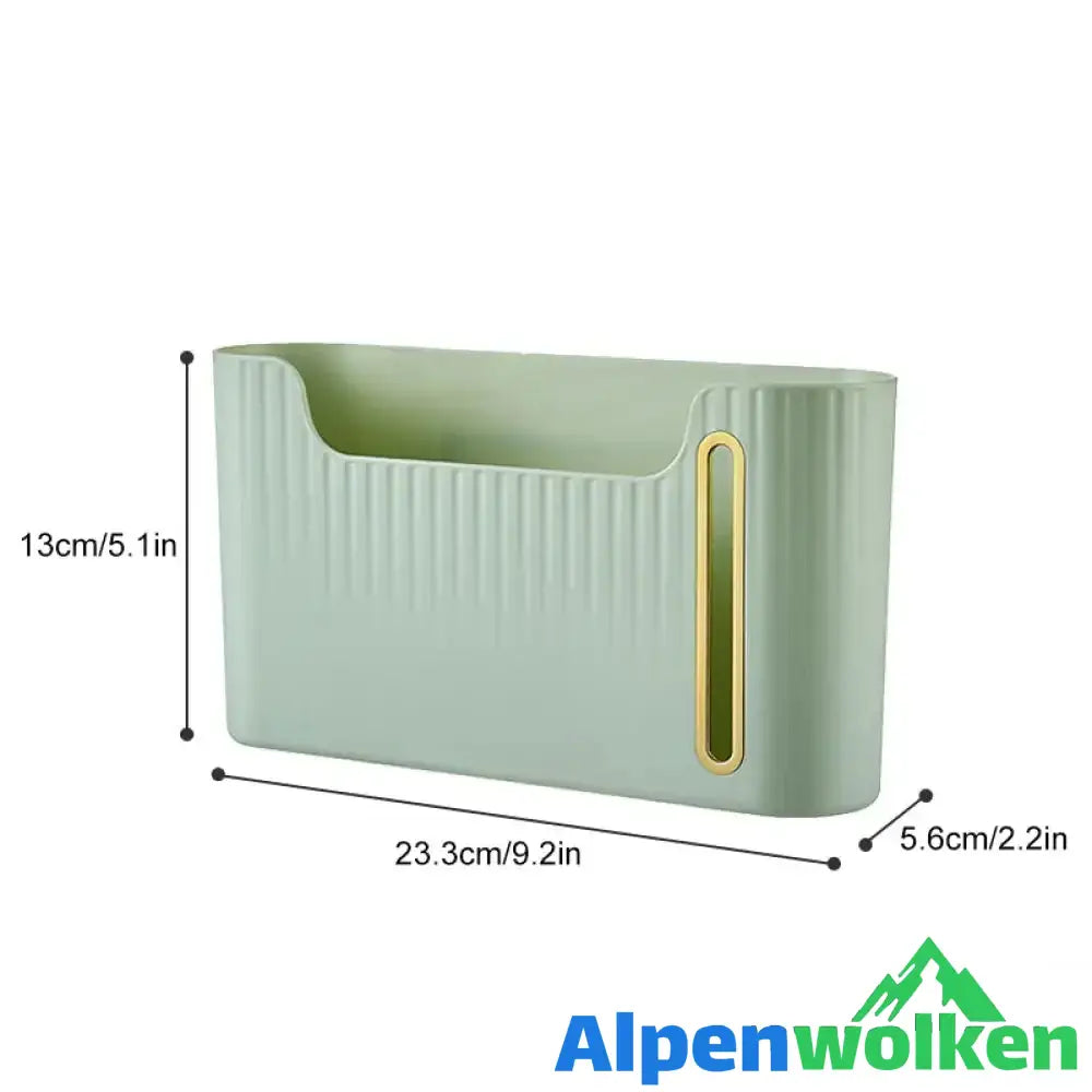 Alpenwolken - Wandmontierter Abfallsack-Organisator