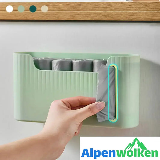 Alpenwolken - Wandmontierter Abfallsack-Organisator