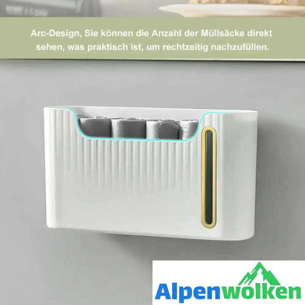 Alpenwolken - Wandmontierter Abfallsack-Organisator