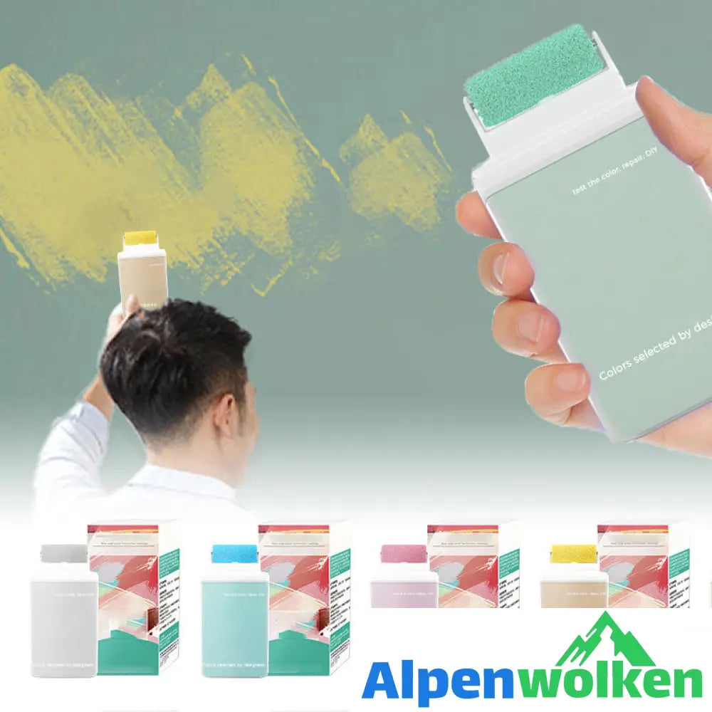 Alpenwolken - Wandreparatur-Rollbürste mit Wandreparaturpaste