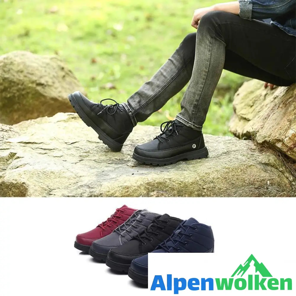 Alpenwolken - Warme Baumwollstiefel mit Plüsch, Unisex