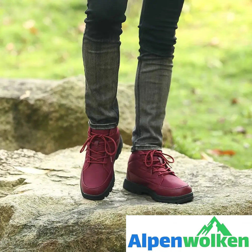 Alpenwolken - Warme Baumwollstiefel mit Plüsch, Unisex