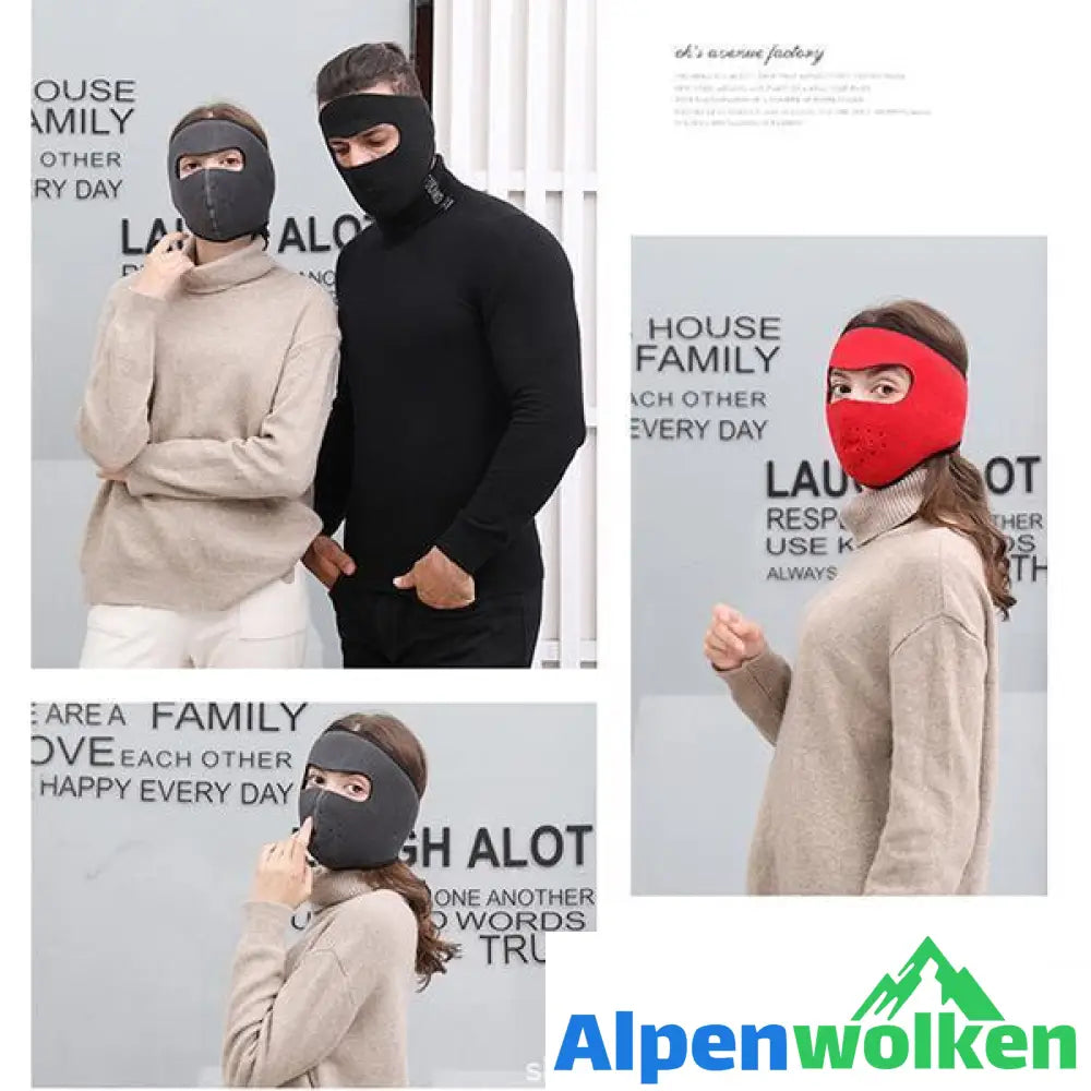 Alpenwolken - Warme Maske