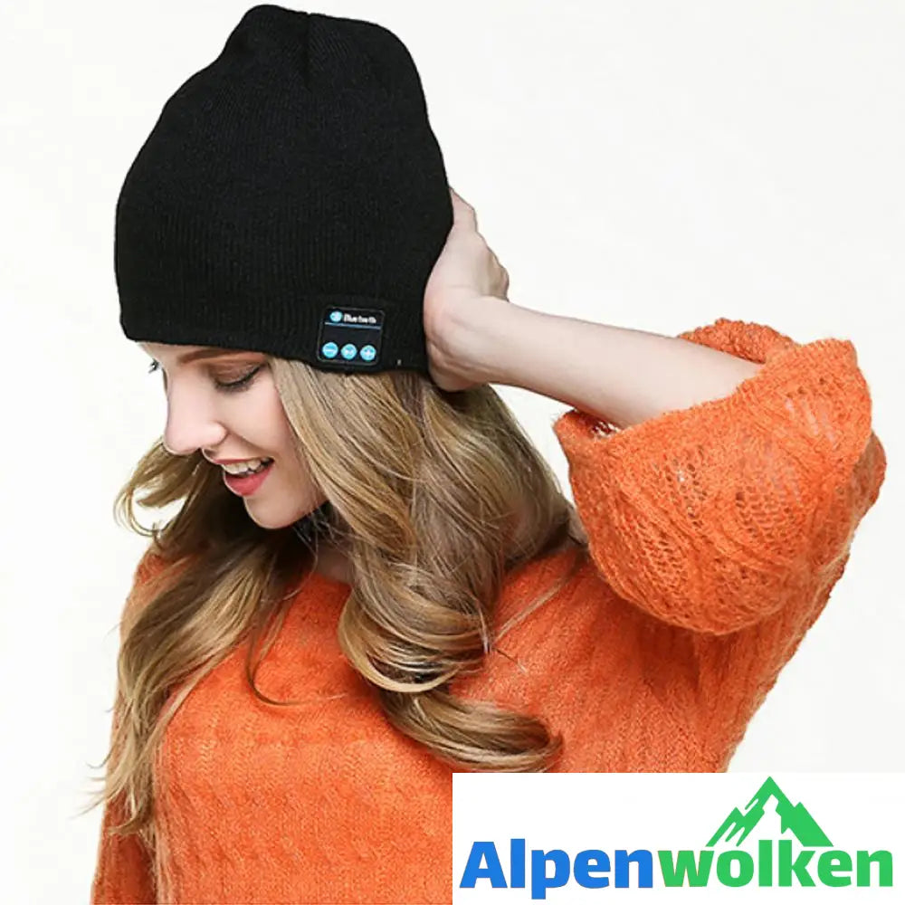 Alpenwolken - Warme Strickmütze mit 4.2 Bluetooth