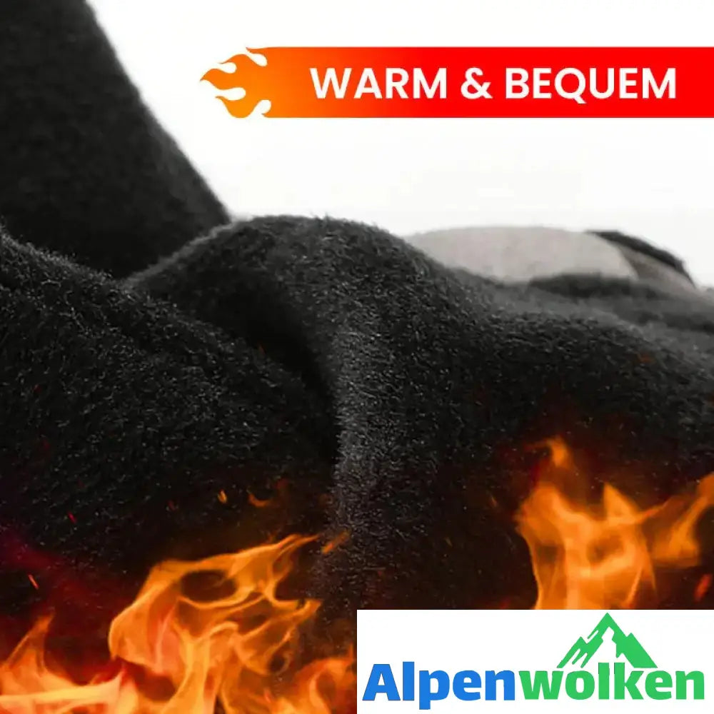 Alpenwolken - Warme Touchscreen-Handschuhe