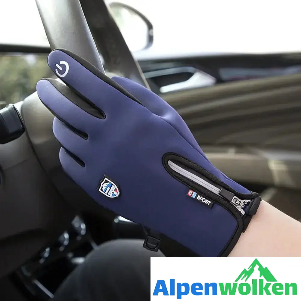 Alpenwolken - Warme Touchscreen-Handschuhe