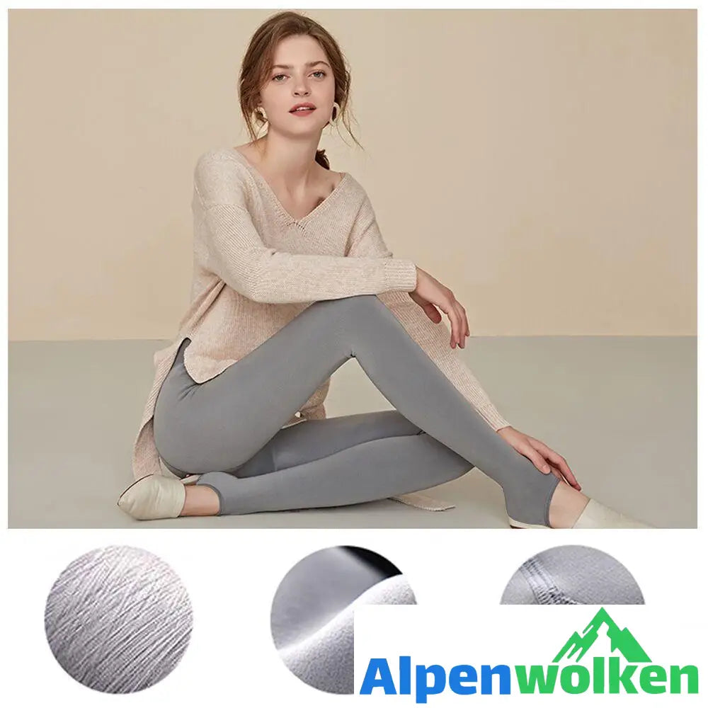 Alpenwolken - Warme Winter Damen Leggings