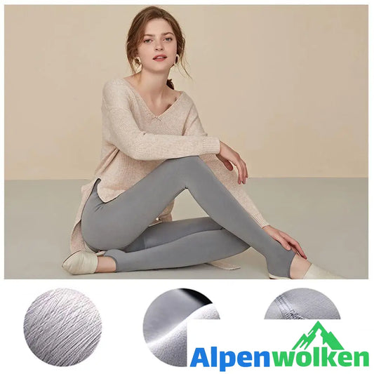 Alpenwolken - Warme Winter Damen Leggings