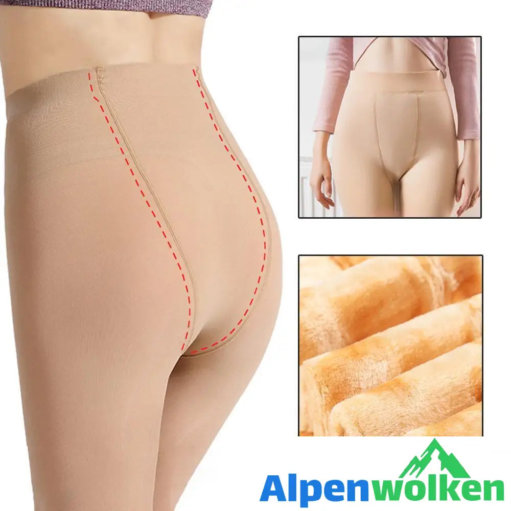 Alpenwolken - Warme Winter Damen Leggings