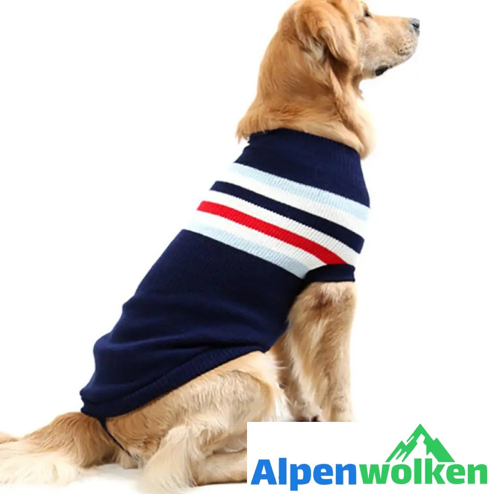 Alpenwolken - Warmer Hundpullover für Winter