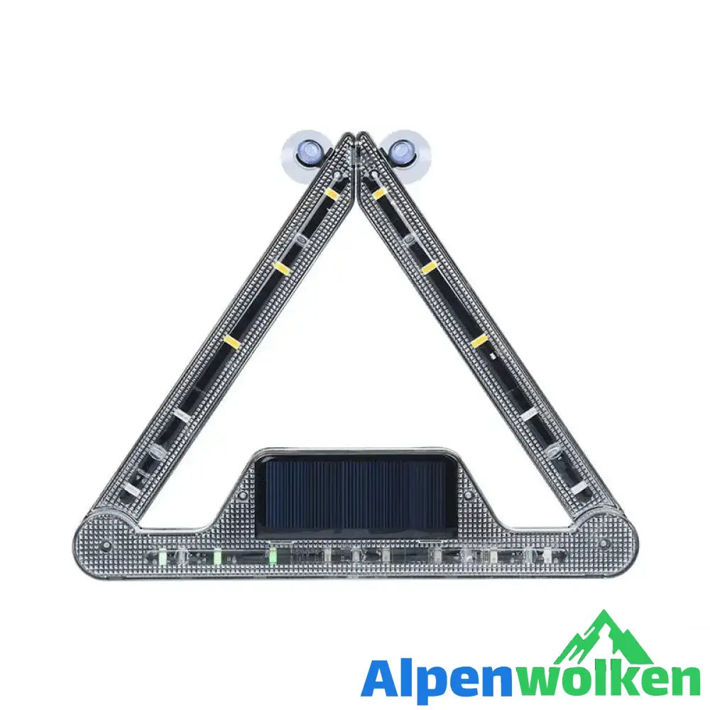 Alpenwolken - 🔥Warnschild für Solar-Dreieckslicht🔥