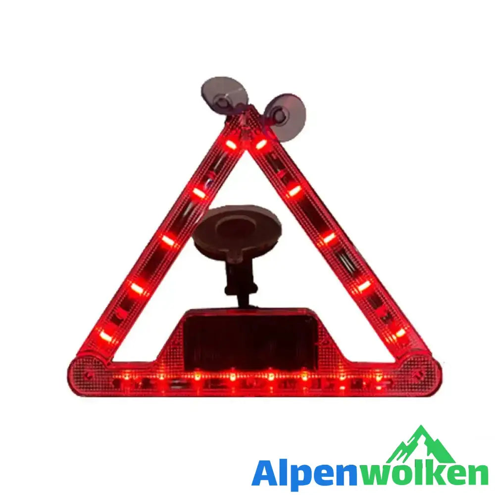 Alpenwolken - 🔥Warnschild für Solar-Dreieckslicht🔥