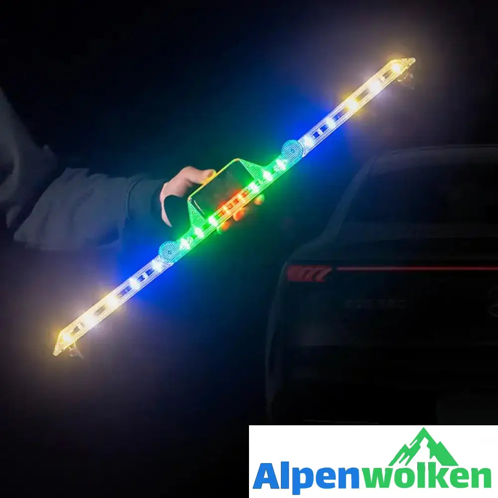 Alpenwolken - 🔥Warnschild für Solar-Dreieckslicht🔥