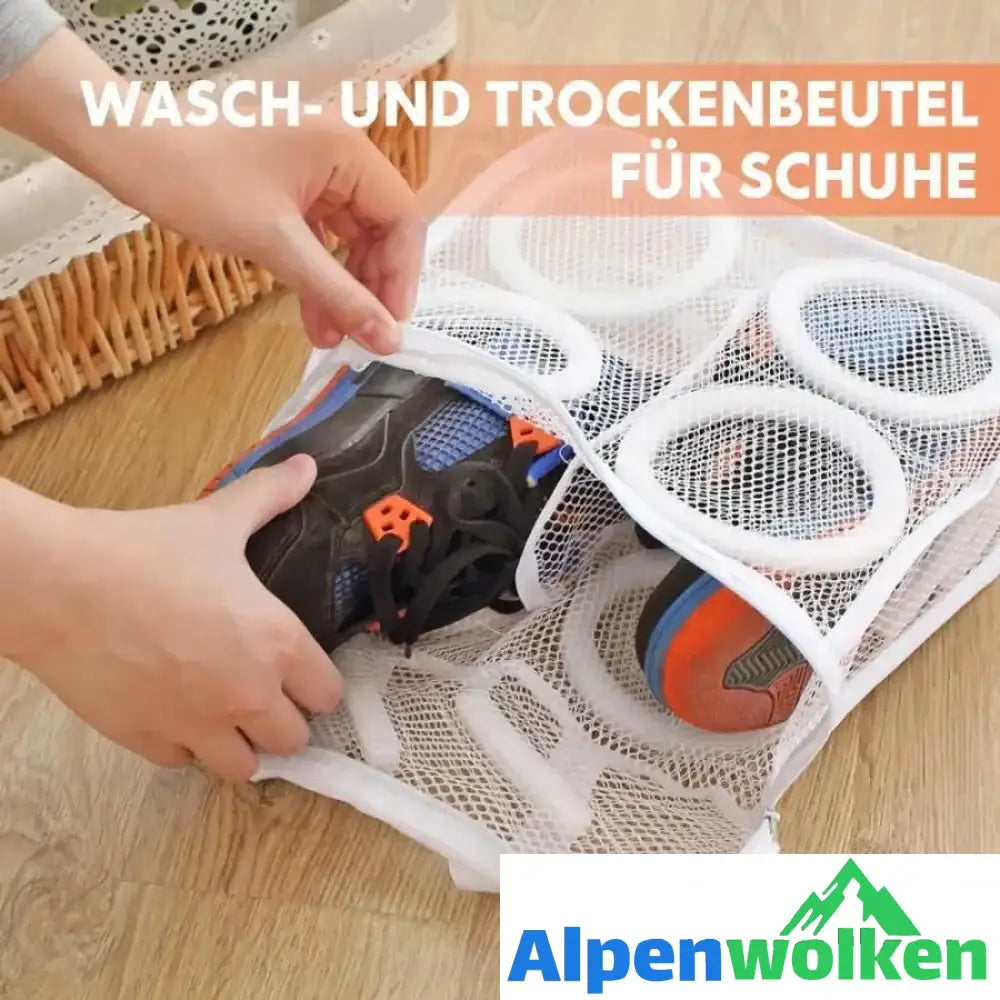 Alpenwolken - Wasch- und Trockenbeutel für Schuhe