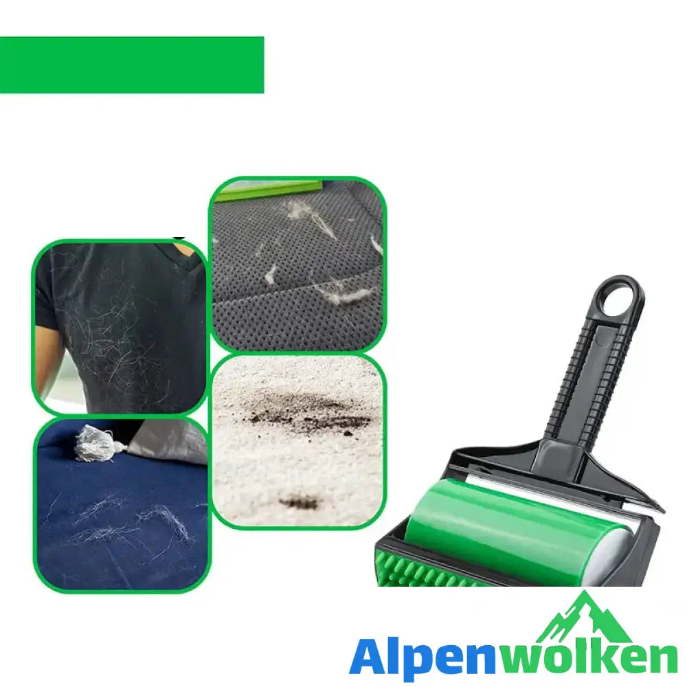 Alpenwolken - Waschbarer Flusenroller