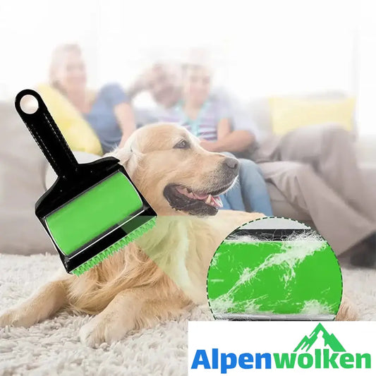 Alpenwolken - Waschbarer Flusenroller