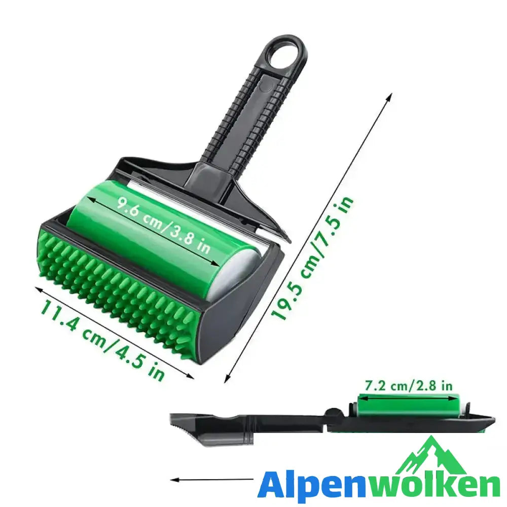 Alpenwolken - Waschbarer Flusenroller