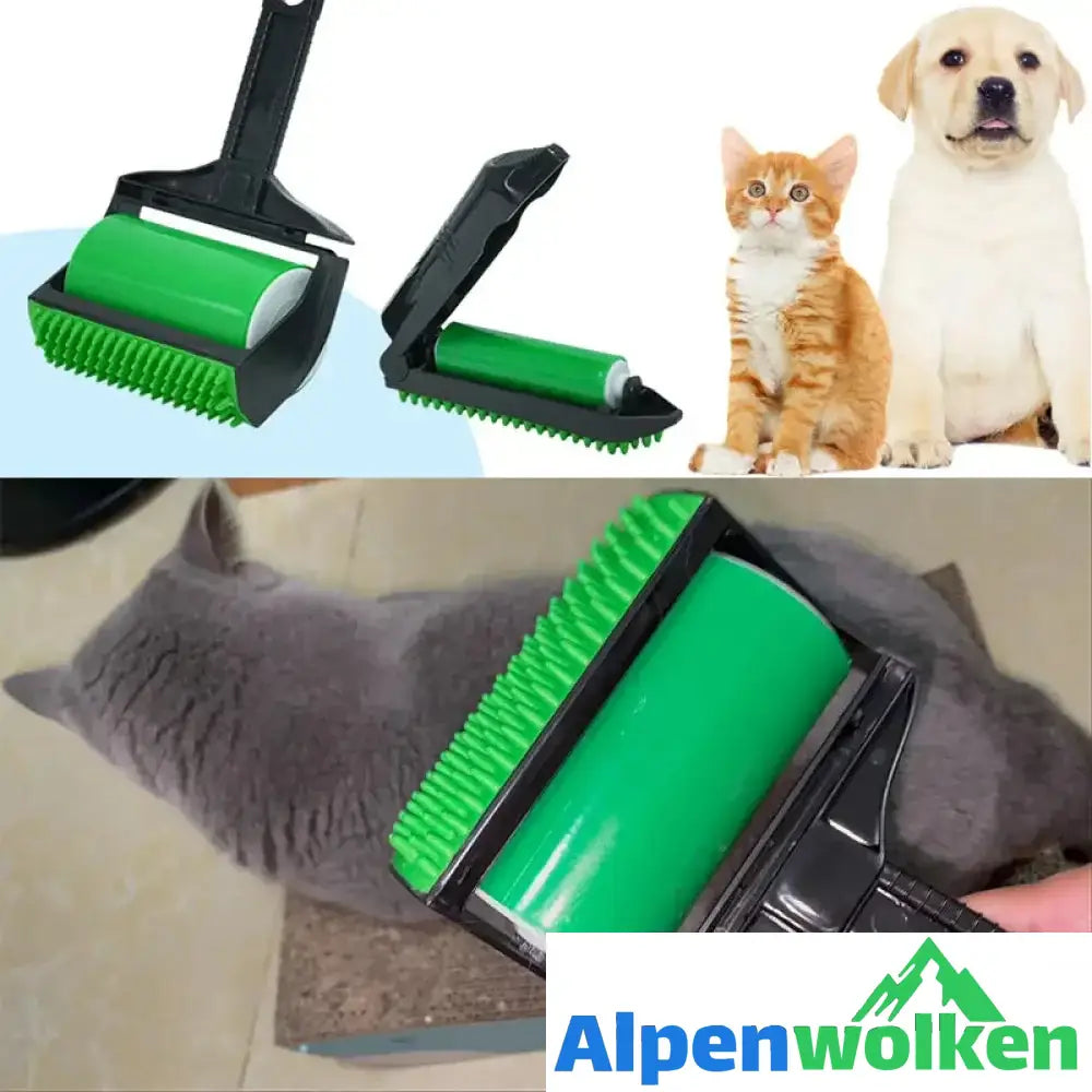 Alpenwolken - Waschbarer Flusenroller