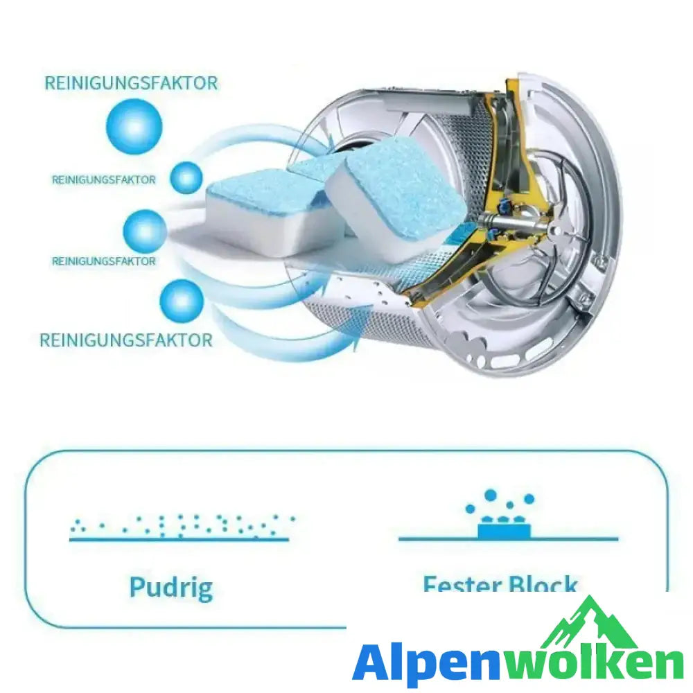 Alpenwolken - Waschmaschinenreiniger