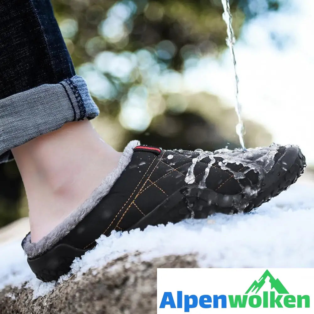 Alpenwolken - Wasserabweisende, rutschfeste, lässige Hausschuhe