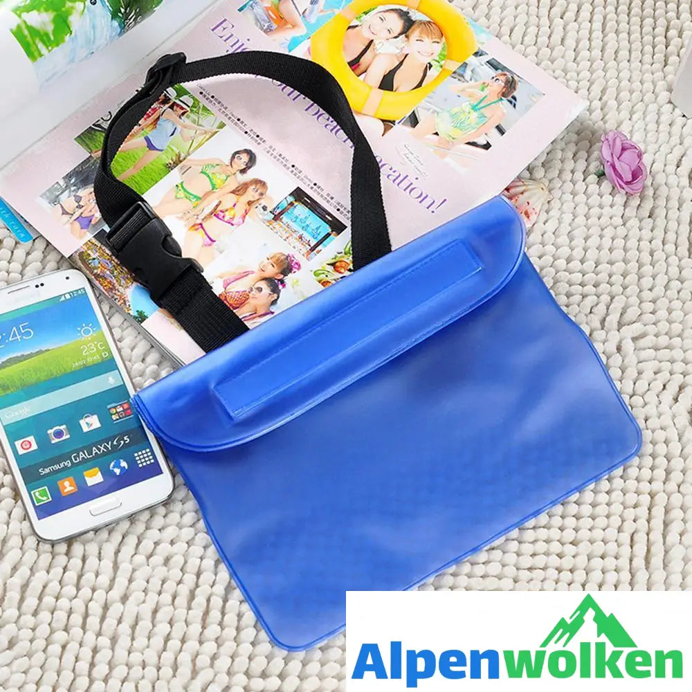 Alpenwolken - Wasserdicht Drift Tauchen Schwimmen Tasche für Handy, Pass usw.