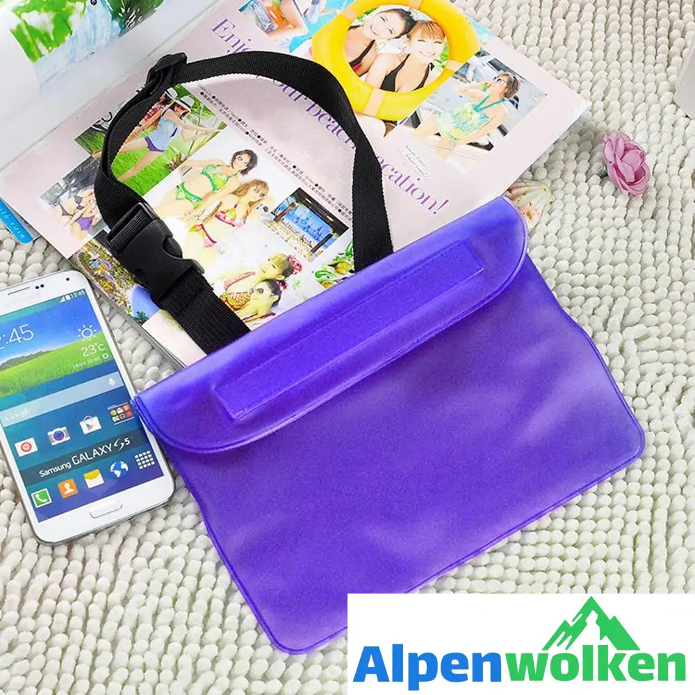 Alpenwolken - Wasserdicht Drift Tauchen Schwimmen Tasche für Handy, Pass usw.