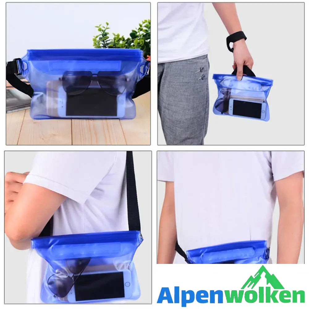 Alpenwolken - Wasserdicht Drift Tauchen Schwimmen Tasche für Handy, Pass usw.