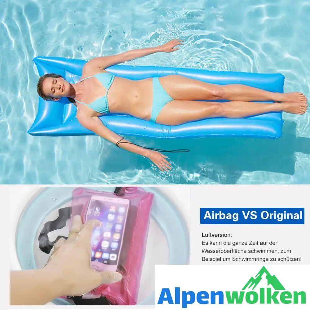 Alpenwolken - Wasserdicht Drift Tauchen Schwimmen Tasche für Handy, Pass usw.