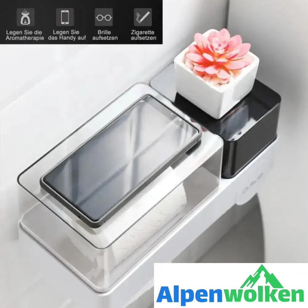 Alpenwolken - Wasserdichte 3-in-1-Aufbewahrungsbox für Badezimmer