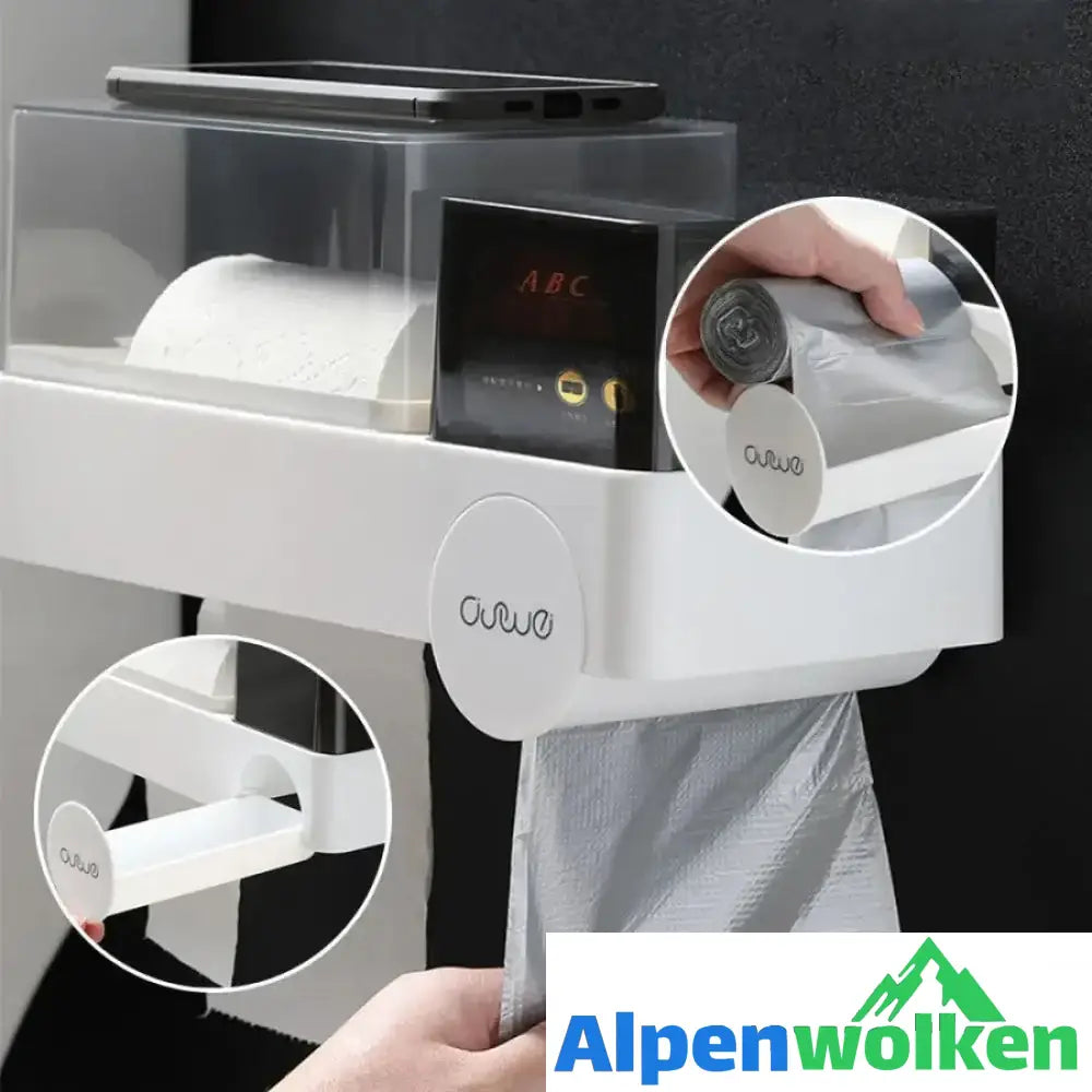 Alpenwolken - Wasserdichte 3-in-1-Aufbewahrungsbox für Badezimmer