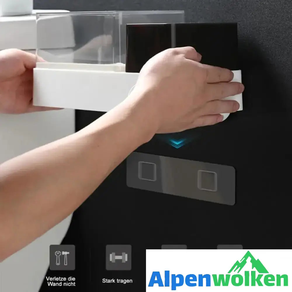 Alpenwolken - Wasserdichte 3-in-1-Aufbewahrungsbox für Badezimmer