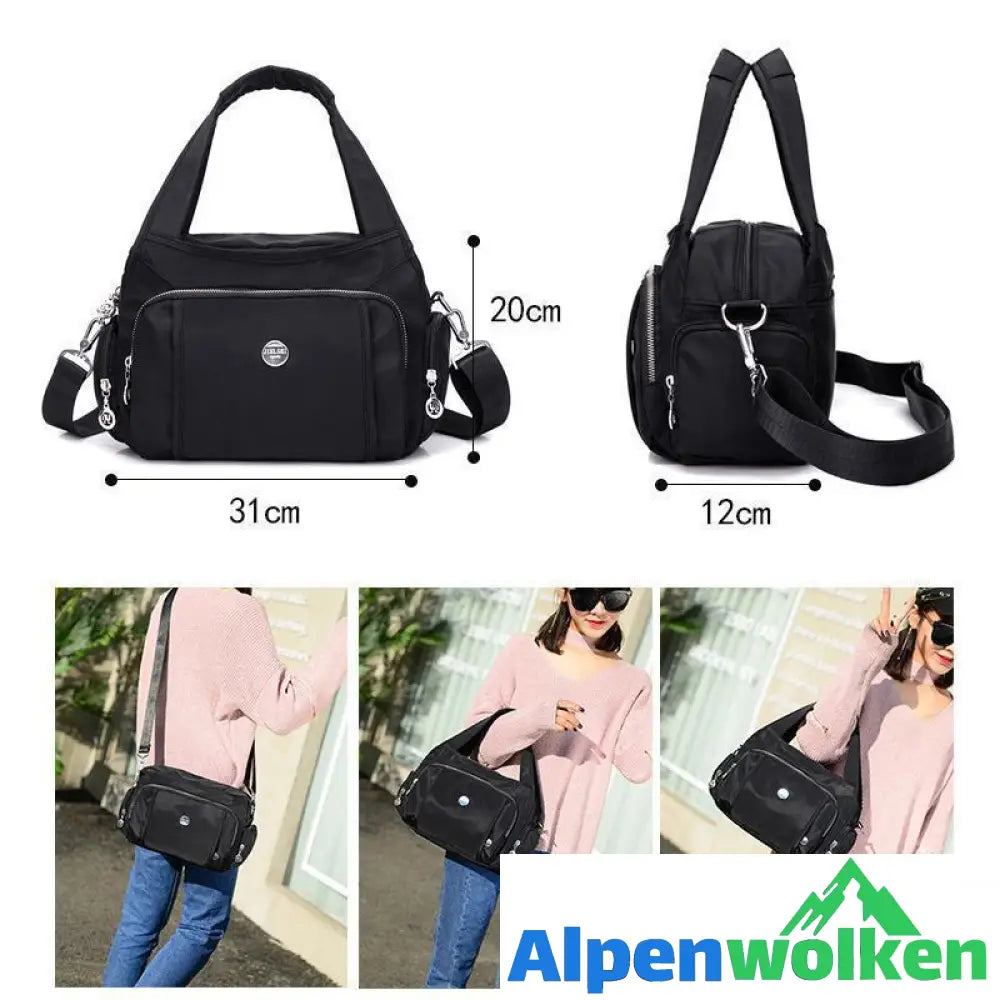 Alpenwolken - Wasserdichte bequeme Crossbody-Tasche