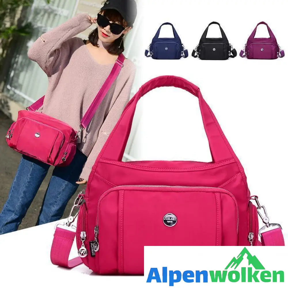 Alpenwolken - Wasserdichte bequeme Crossbody-Tasche