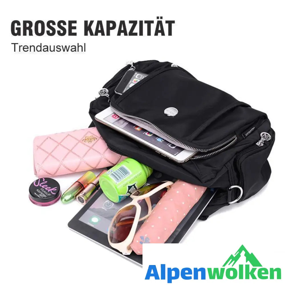 Alpenwolken - Wasserdichte bequeme Crossbody-Tasche