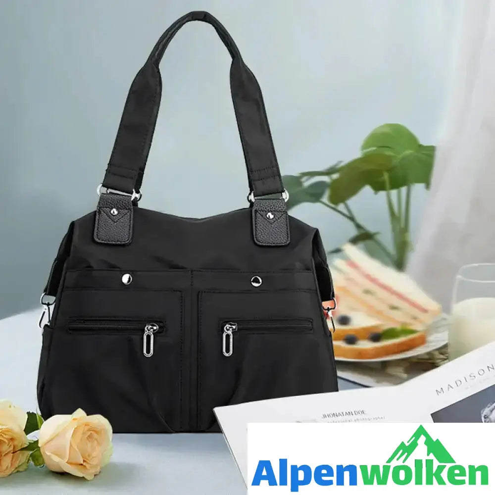 Alpenwolken - Wasserdichte Einfache Nylon-Handtasche